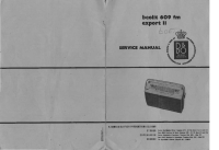 Bang & Olufsen - Beolit_609-FM-Service-Manual